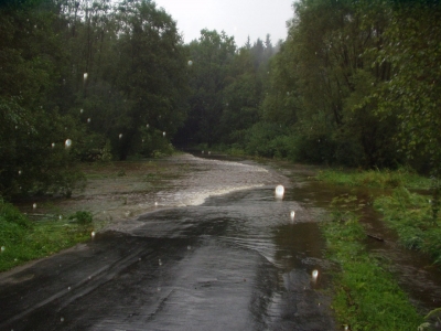 Záplavy Uragán